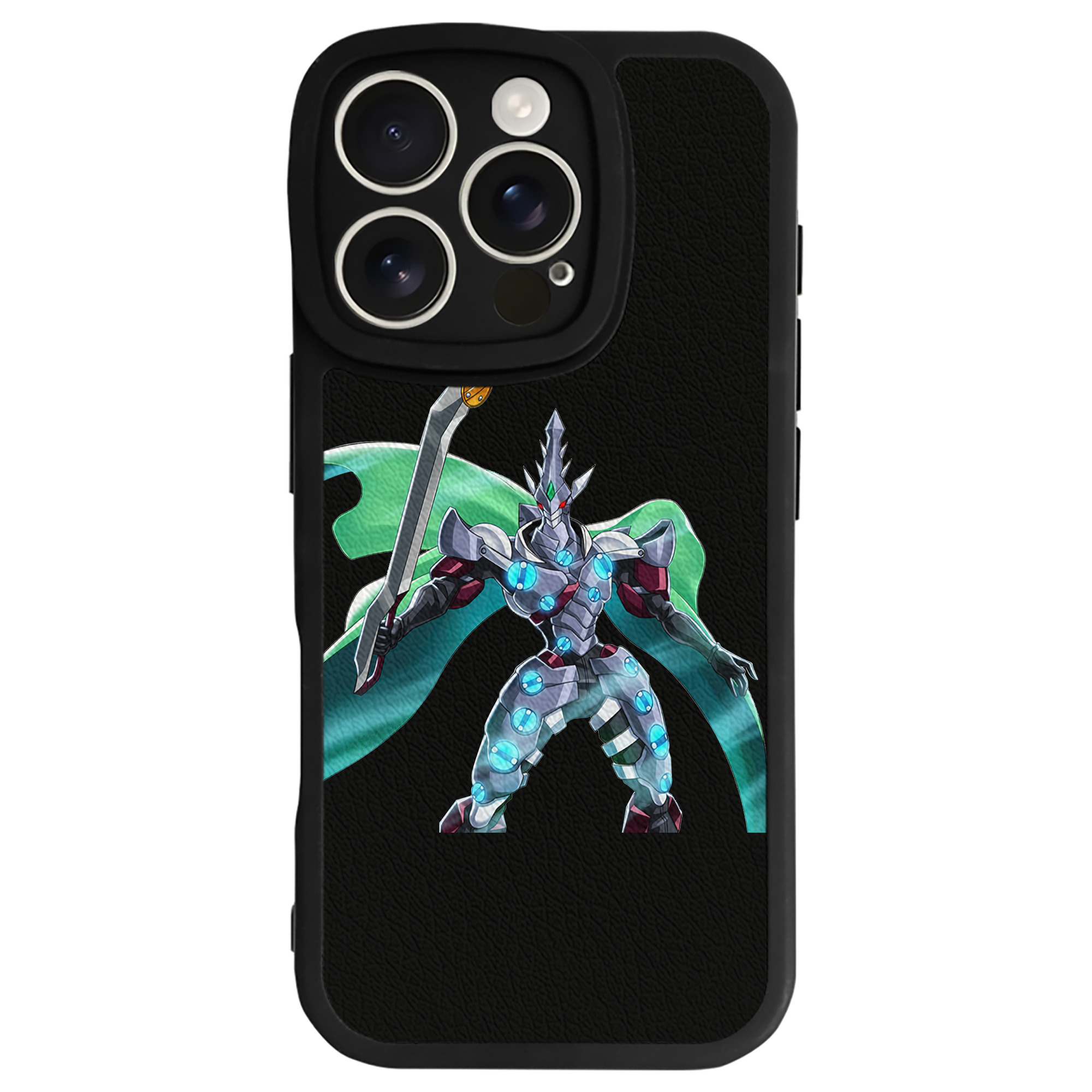 （画像用） 遊☆戯☆王 Yu-Gi-Oh! 【iPhone 16シリーズ対応】シリコンスマホケース（レザー調） 材質：シリコン